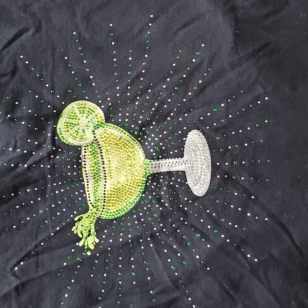 NEW Margaritaville Rhinestone zip up jacket - Picture 2 of 6